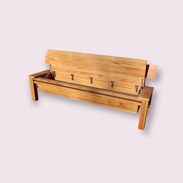 Bank Sitzbank Bench Stauraum Esszimmer Holz